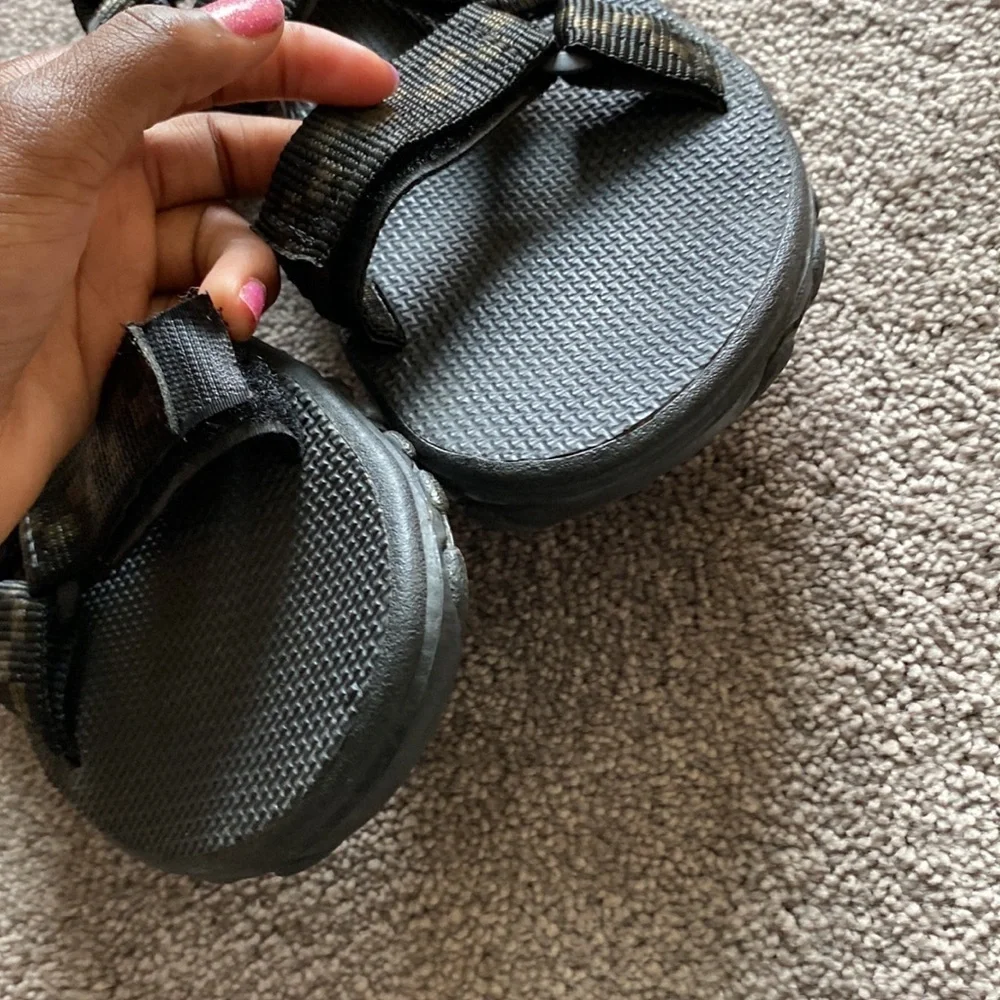 Teva Original Universal Strap Sandals Black SIZE 11 Outdoor Sport Comfort